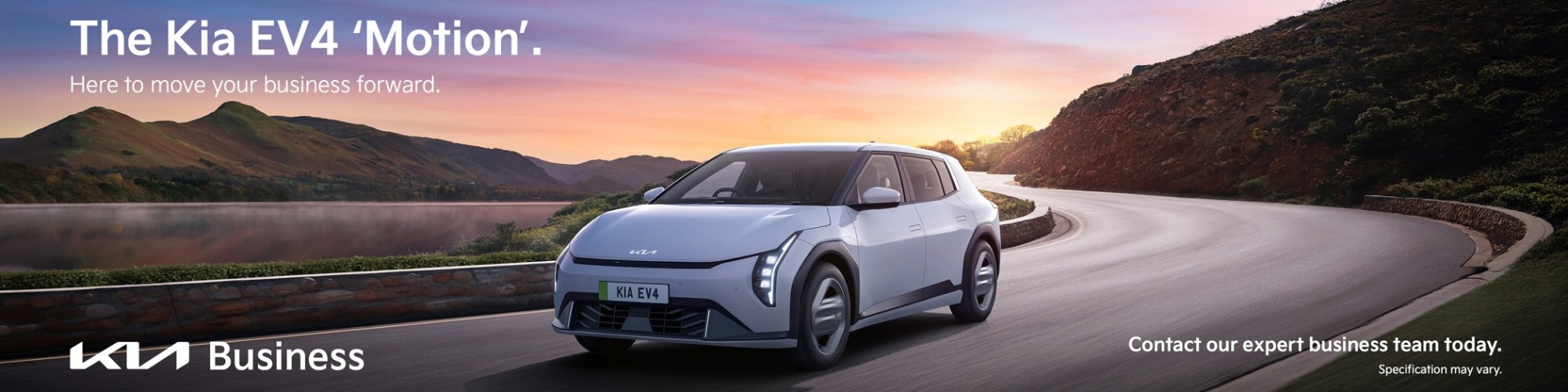 Kia EV4 business banner