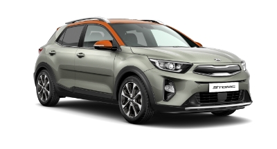 Kia Stonic - Available In Urban Grey With Orange Roof