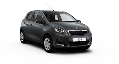 Peugeot 108 - Available In Carbon Grey