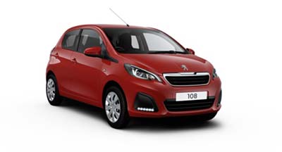 Peugeot 108 - Available In Laser Red